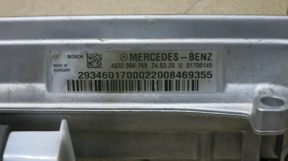 MERCEDES W253 A253 ELECTRIC POWER STEERING GEAR A2934601700 wheel  