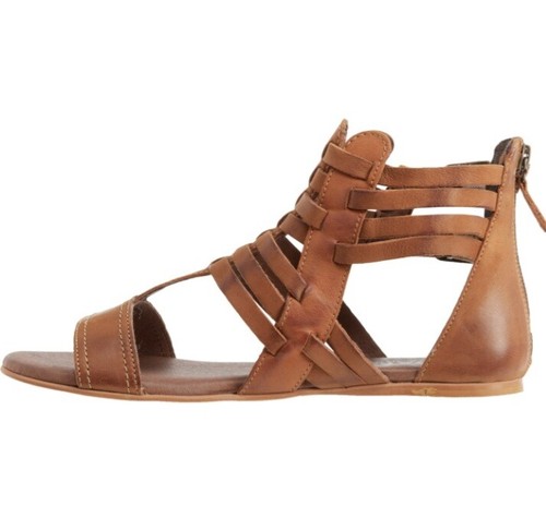 Roan By Bed Stu Bee Bosco Tan Gray Gladiator Women's Sandals Szs 6 6.5 7 8 - Picture 14 of 22