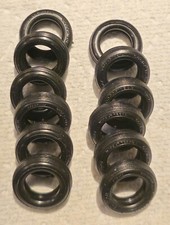 12Pcs Good Year Model Car Rubber Tire 1:43  Scale F70-14 Speedway Wide Tread