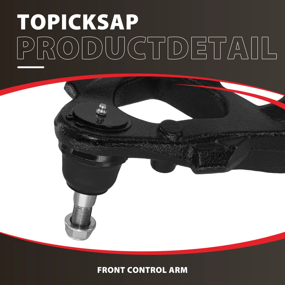 Brazo de control inferior delantero rótula apto para 2007-2015 Escalade Chevrolet Tahoe Yukon Foto 4 de 4