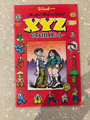 Robert Crumb XYZ Comics #1 Kitchen Sink Underground Comic | eBay UK