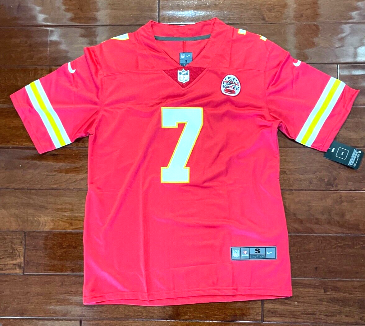 Butker 7 Chiefs Men’s Jersey with Patches Ships Fast All Sizes Included