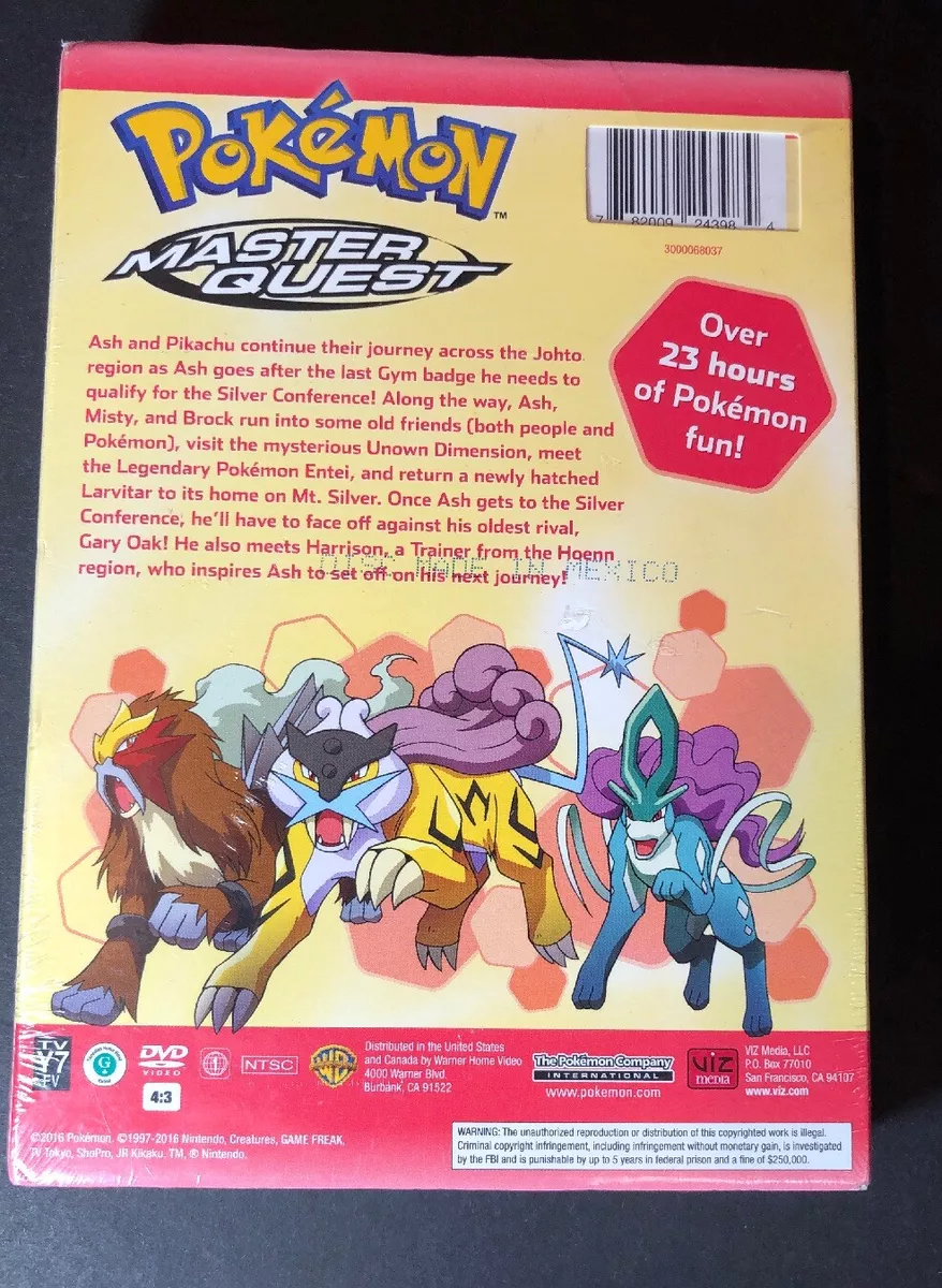 Pokemon Master Quest DVD