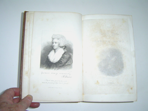 HANNAH MOORE Works of, 1st COMPLETE American Edition 1843 Volume 1 VG condition