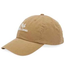 POLO RALPH LAUREN MEN'S CHAIN STITCH LOGO BASEBALL CAP TAN #711936498002-NWT