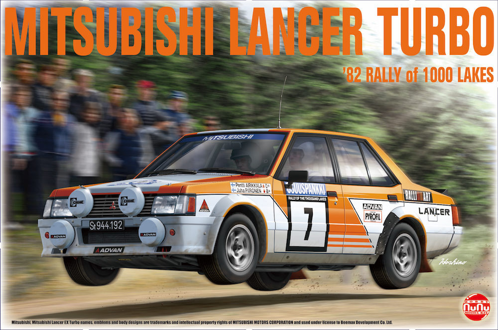 Nunu 1/24 Mitsubishi Lancer Turbo '82 1000 Lakes Rally - 24018