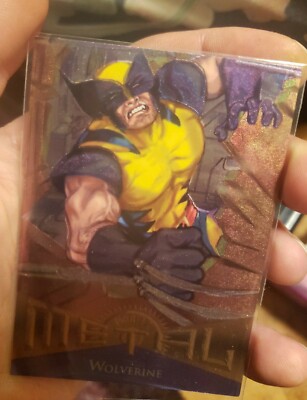 1995 Fleer Marvel Metal Wolverine #125 | eBay