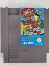 Thumbnail of ebay&reg; auction 354742542474 | Nintendo NES - The Simpsons Bart vs. the Space Mutants