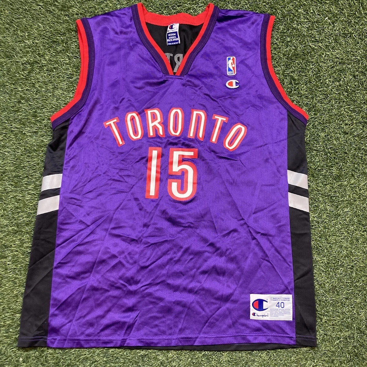 NBA_ Toronto''Raptors''Basketball Stitched Vince 15 Carter Rerto