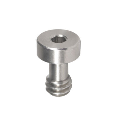 Stainless Steel Hex Hexagon Socket Camera Screw 1/4 inch Quick Release  Screw