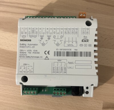 Siemens Building Automation RXB21.1/FC-09