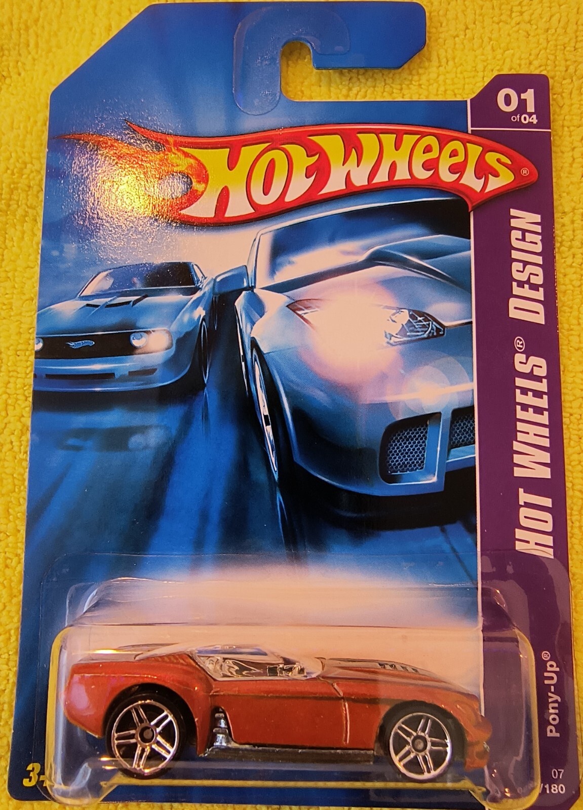 HOT WHEELS Pony-Up , 2007 Hot Wheels DESIGN SERIES 045/180