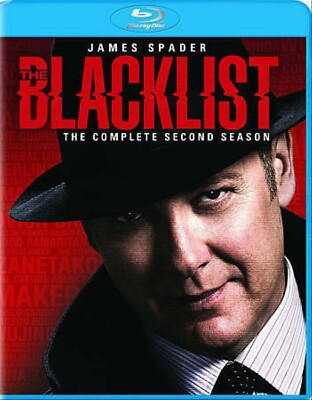The Blacklist: Season 2  Blu-ray Disc, 2015, 5-Disc Set - New Still Sealed 