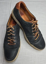Mens Sperry Topsiders Gold Cup Dress Casual Tennis Shoes 11.5 M Dark Navy Blue