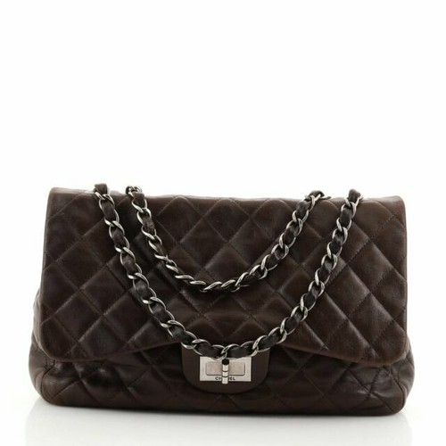 Vintage CHANEL CHOCO BAR BODY BAG 1999 Brown used from JAPAN | eBay