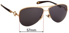 SFx Replacement Sunglass Lenses fits Tiffany  Co TF 3046 - 57mm Wide