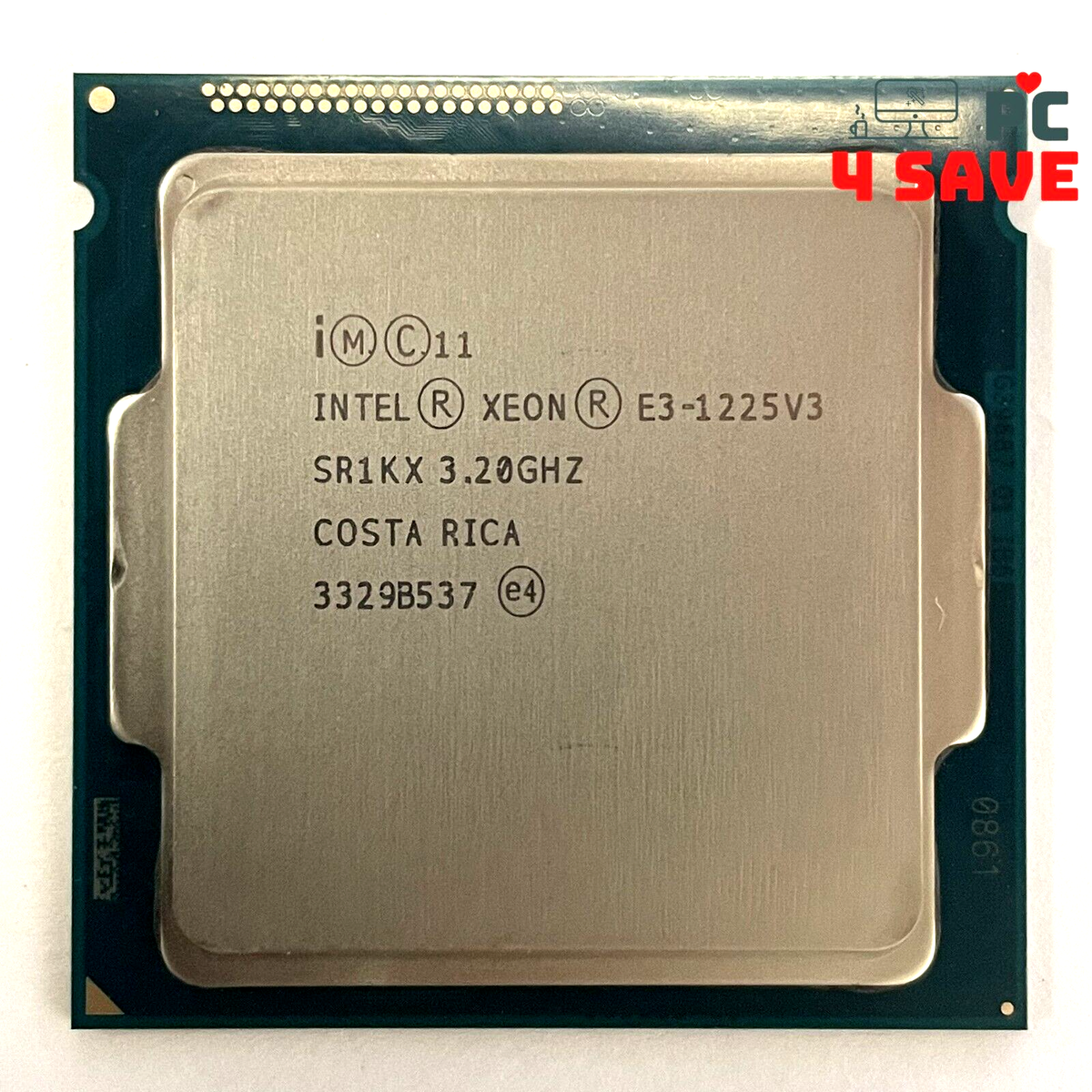 CPU ASUS H97M-PLUS Xeon E3-1225V3 SR14U 8GB Intel Xeon E3-1225 V3 3.20GHz 4-Core 8M LGA1150 Server Processor