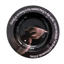 Novelty Ashtray Cigarette Tobacco Tin Rolling Metal Smoking Tray  #11