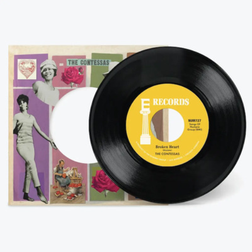 The Contessas Broken Heart/Gimme Gimme (Vinyl LP) 7" Single