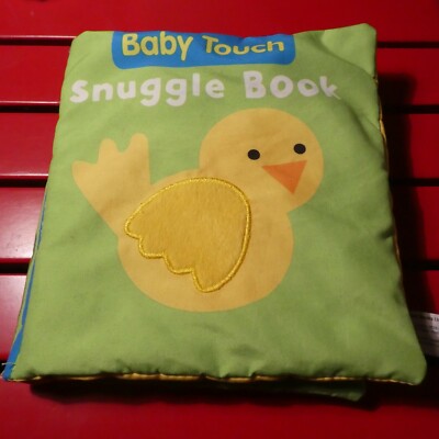 baby touch snuggle cloth book