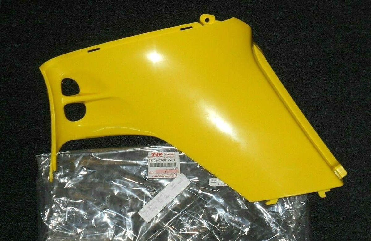SUZUKI LTZ400, KAWASAKI KFX400 LEFT SIDE BODY PANEL, FENDER YELLOW