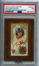 2023 Anthony Volpe Allen & Ginter Framed Mini RED INK /10 NM 7 NYY