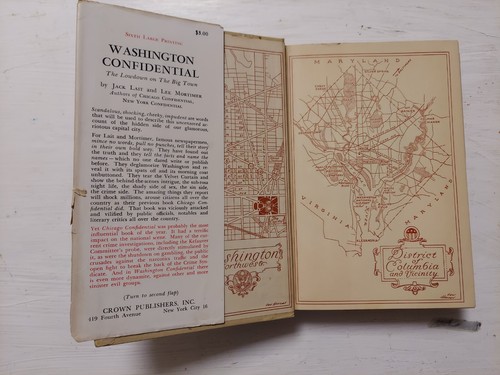 Washington Confidential by Jack Lait & Lee Mortimer, 8th Ed. 1951 - Crown HC DJ - Picture 4 of 16