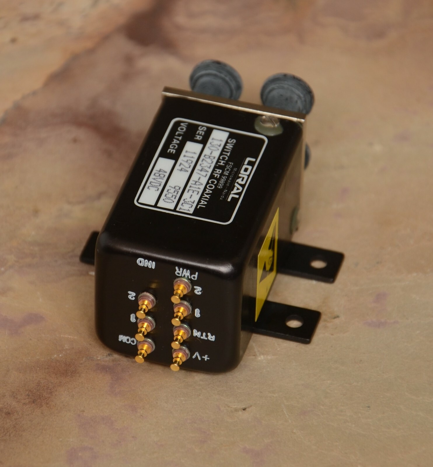 RF Coaxial relay switch (Loral Narda) 130B2347A1E3C1, SMA, Latch eBay