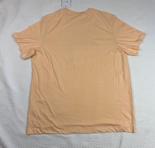 Nike Dri Fit Trail T Shirt Mens Size XL Ice Peach Crew Neck Short Slv DZ2727-801 - Picture 3 of 6