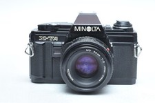 Minolta X-7A Film SLR with MD 50mm F2 Lens