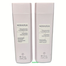 KERASILK Smoothing Shampoo Conditioner, 2.5oz. DUO