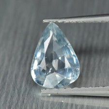 0.98Ct Pear VVS-Clarity Natural Blue Sapphire, Srilanka