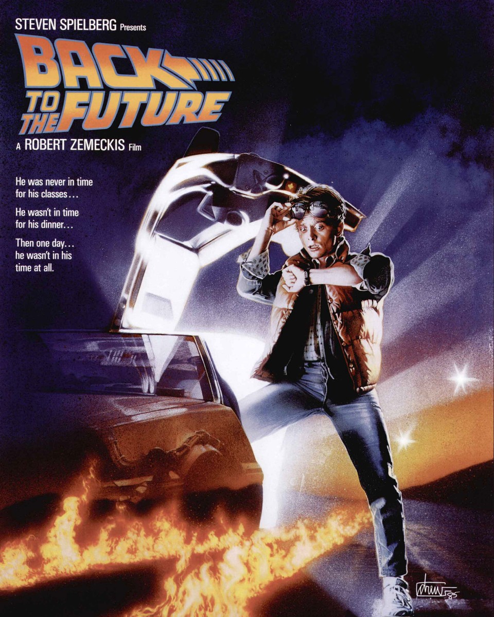 Back to the Future (1985) - Movie Poster (8 Back to the Future (1985) - Movie Poster (8