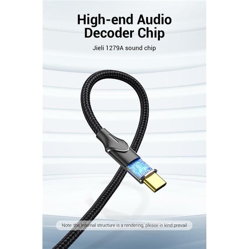 USB 3.1 Type C to Dual RCA Male Adapter Converter Video Audio Cable Cell Phone - Picture 9 of 13