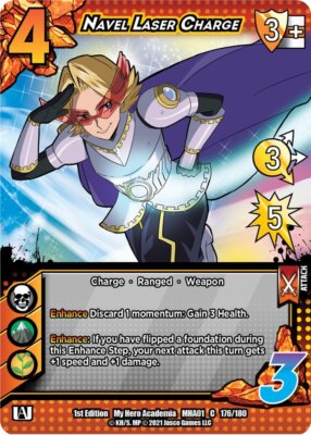 4X-Navel Laser Charge - 1st Edition-MHA01F-My Hero Academia First