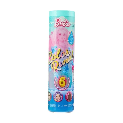 Barbie Color Reveal Doll MERMAID SERIES 6 Surprises