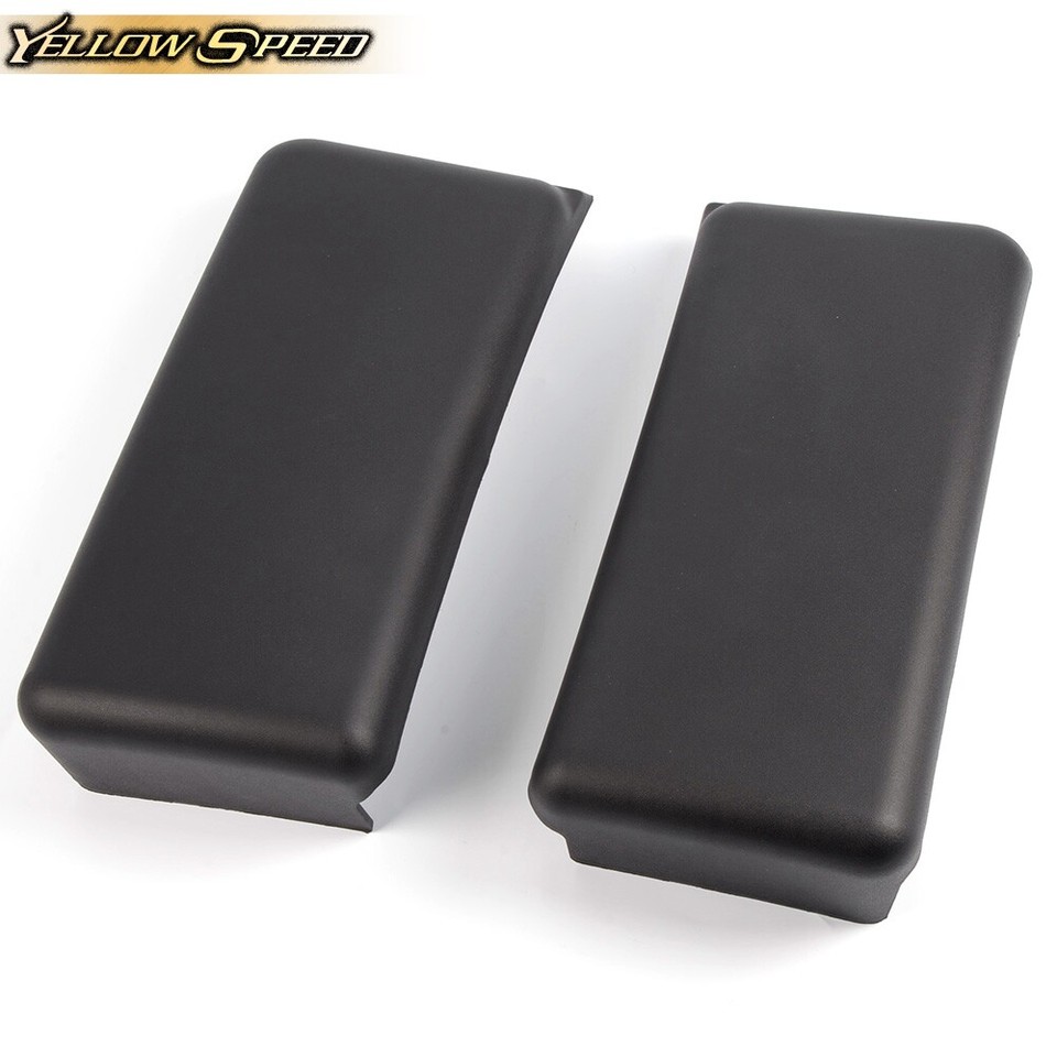 Pair LH+RH Fit For 2009-2014 Ford F150 Front Bumper Guards Inserts Pads Caps