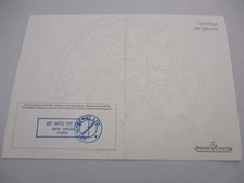 Jaeger-LeCoultre Reverso Limited Edition Ref. Q7008670 Guarantee Certificate