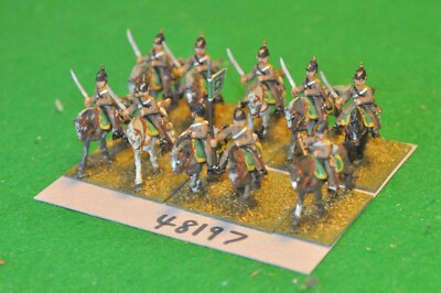 28mm 19. Jahrhundert / russisch - Krimkriegsdrachen 10 Figuren - cav (48197)