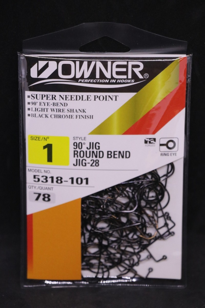 Owner JH-38 Jig Head Okapari Head Super Needle Point 1/16 Oz Size 4 (3016