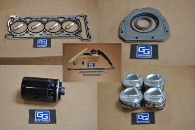 VW Audi Seat Skoda 1,8 TSI TFSI Kolben Steuerkettensatz BZB CDA CDH BYT Motor