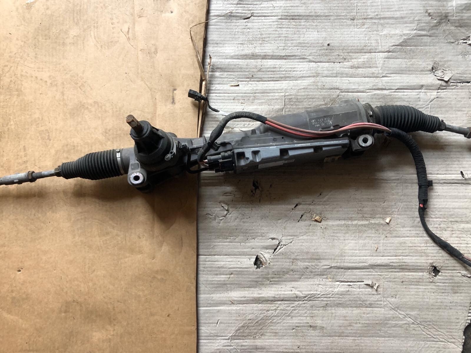 Audi Q7 4M 3.0 TDI Left hand Steering Rack 4M0909144D/4M1423055J  