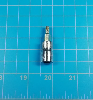 Snap-On 1/4'' Drive T20W Heavy-Duty Removal Torx Bit Socket TTXB20E (Lot of 2)