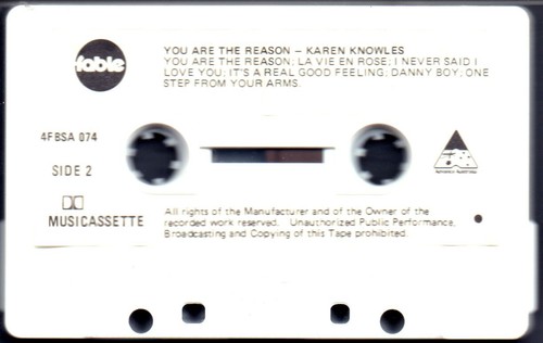 Karen Knowles - You Are The Reason, original 1982 Australian cassette - Picture 4 of 4