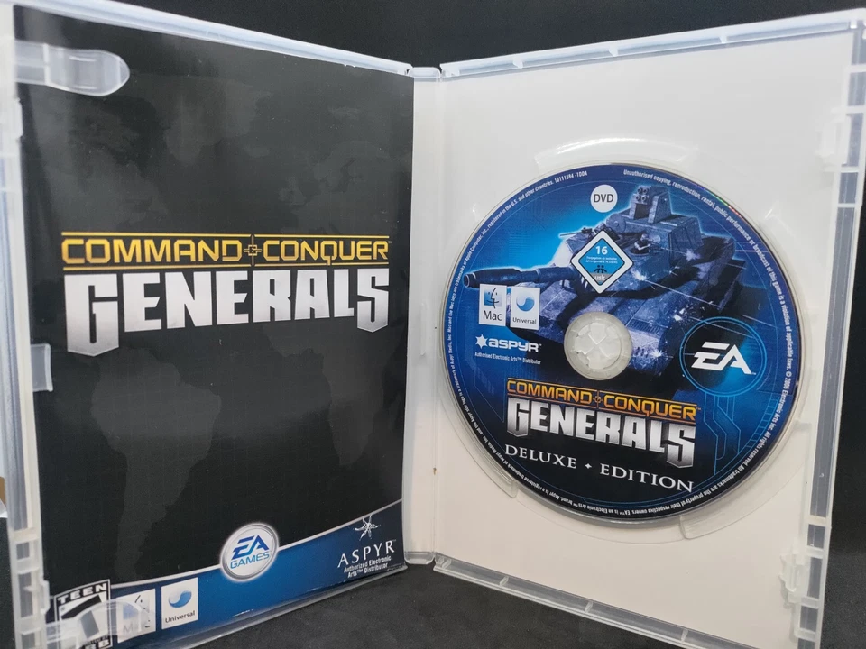 COMMAND & CONQUER Generals DELUXE EDITION + Zero Hour RTS - Mac - Macintosh - Image 3 of 4
