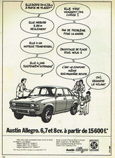Advertising 0924 1975 British Leyland Austin Allegro 6 7 8bhp