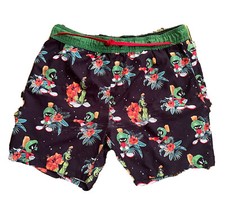 Men Swim Summer Shorts Looney Tunes Floral Design Size 36