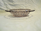VTG 7.25 in Pressed Glass Candy Nut Dish with Scalloped Edge & Starburst Bottom — photo 3