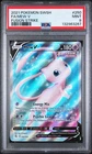 2021 POKEMON SWORD & SHIELD FUSION STRIKE #250 FULL ART/MEW V PSA 9