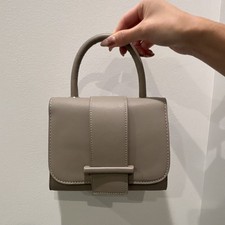 Beige Mini Crossbody Handbag Shoulder Bag New...